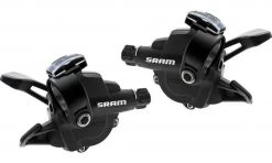 SRAM X4 3x8 Exact Actuation Trigger Shifter Set - Black